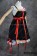 Guilty Crown Cosplay Inori Yuzuriha Black Sling Dress Costume