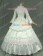 Victorian Lolita Reenactment Theatre Punk Lolita Dress White