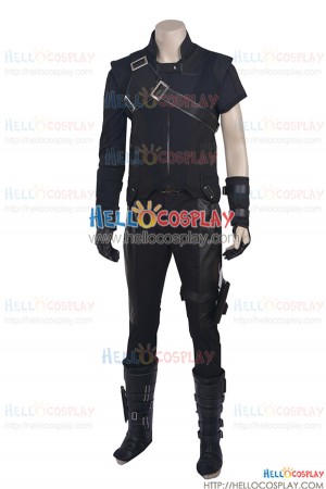 Captain America Civil War Hawkeye Clint Barton Cosplay Costume