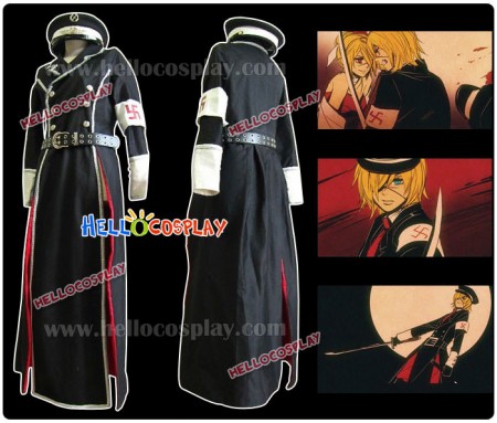 Vocaloid 2 Cosplay Kagamine Len Costume Karakuri 卍 Burst Version