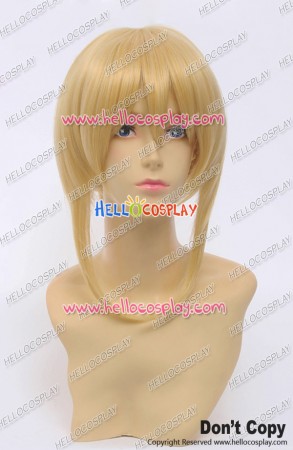 Love Live Cosplay Eli Ayase Wig Ponytail Golden Yellow