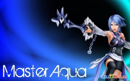 Kingdom Hearts Birth By Sleep Aqua Weapons Rainfell Keyblade
