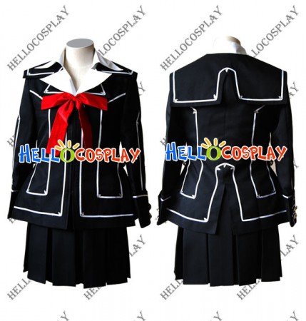 Vampire Knight Kurosu Yuuki Cosplay Costume