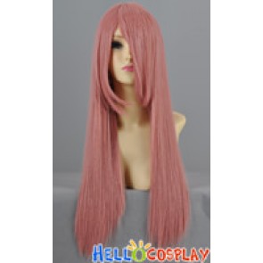 Dark Pink Straight Long Cosplay Wig 70cm
