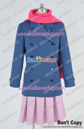 Noragami Cosplay Hiyori Iki Coat Uniform Full Set Costume