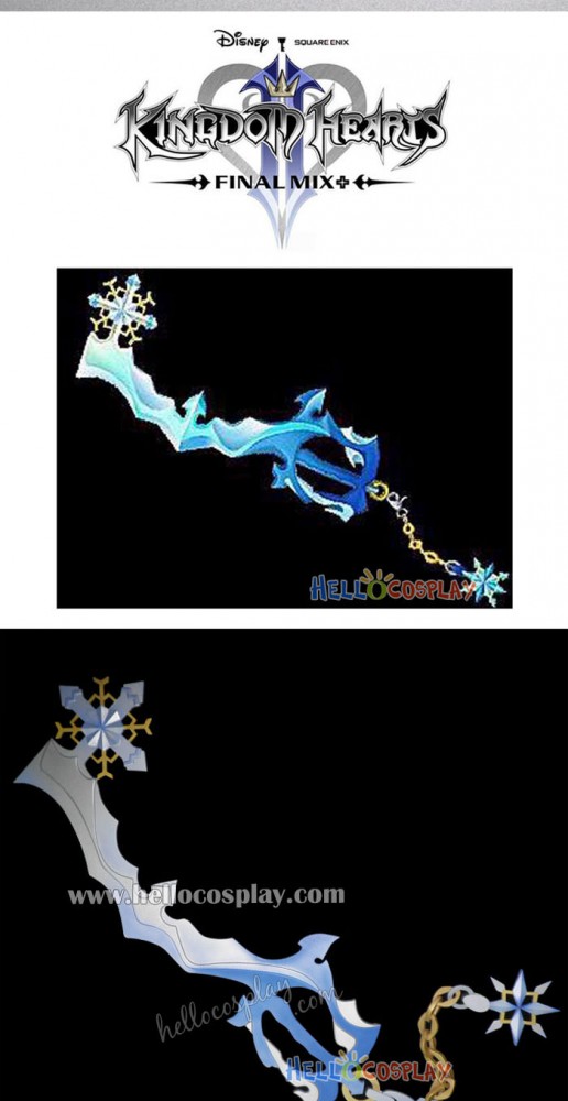 Kingdom Hearts Ii Cosplay Weapons Sora Keyblade Diamond Dust