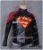 Smallville Clark Kent Cosplay Black Red Leather Jacket Coat Costume