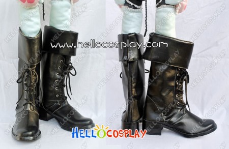 AKB48 RIVER Black Boots