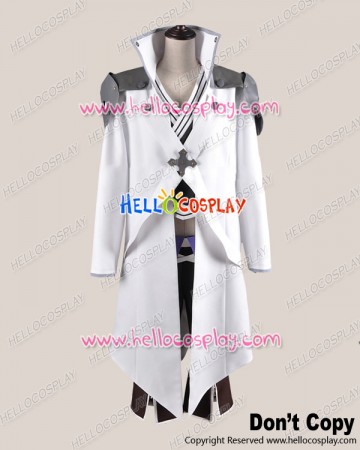 Brave Ten Cosplay Kamanosuke Yuri White Black Costume