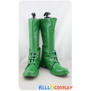 JoJo's Bizarre Adventure Cosplay Shoes Caesar Green Boots