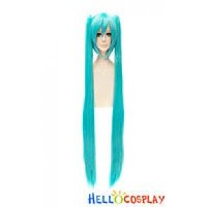 Vocaloid 2 Hatsune Miku Cosplay Wig Blue Green