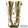 Princess Lolita Boots Gold Heart Ruffle Chunky Princess Heart Shaped Shoelace