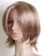 Grey Brown 001 short Wig