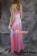 Party Cosplay Pink Long Ball Gown Formal Dress Costume