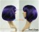 Dark Purple BoBo Cosplay Curly Wig