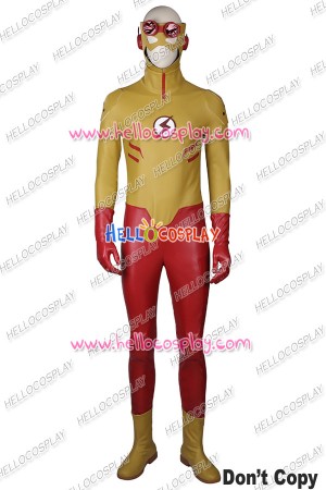 Young Justice Kid Flash Cosplay Costume
