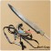 Drakengard Drag On Dragoon 3 Cosplay Zero Black Broadsword Weapon