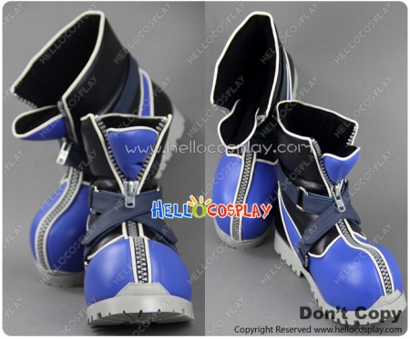 Kingdom Hearts 2 Cosplay Shoes Sora Blue Shoes