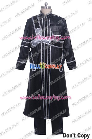 Sword Art Online Cosplay Kirito Kazuto Kirigaya Costume Uniform