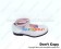 White Pop Crossing Straps Chunky Princess Lolita Shoes