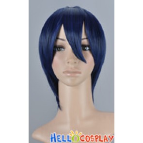 Dark Blue Cosplay Short Layer Wig