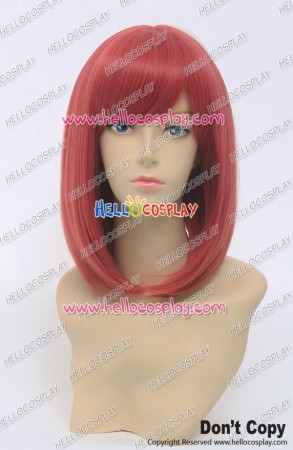 Love Live Cosplay Maki Nishikino Wig Orange Red