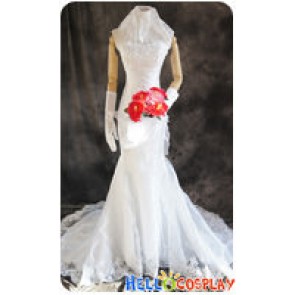 One Piece Cosplay Boa Hancock Wedding Dress Costume