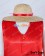 One Piece Cosplay Monkey D Luffy Red Satin Ver Costume