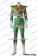 Power Rangers Dragon Ranger Green Power Ranger Cosplay Costume 