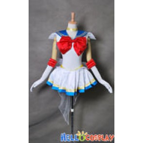 Sailor Moon Serena/Usagi Tsukino Cosplay Costume Battle Dress