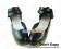 Black NaNa Double Ankle Straps Platform Sweet Lolita Shoes