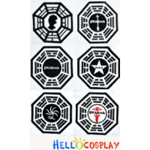 Lost Cosplay Costume Dharma Initiative Accurate Patch