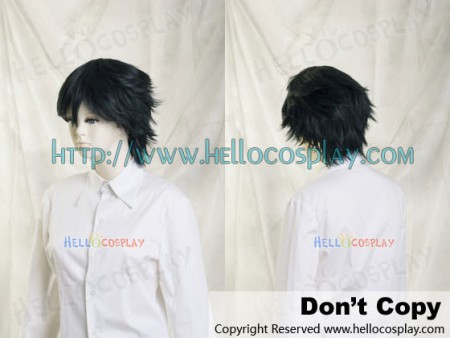 Darkest Cyan Cosplay Short Layer Wig