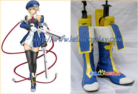 Blazblue Cosplay Noel Vermillion Blue Boots