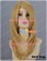 Butterscotch Blonde Gold Cosplay Wavy Wig