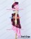 Karneval Cosplay Eva Pink Satin Dress Costume