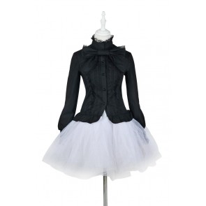 Lolita Dress Gothic Classical Black Blouse Cosplay Costume