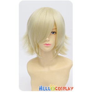 Wig 30CM Cosplay Layered Short Light Golden Yellow Universal