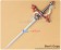 Monster Hunter F Cosplay Silver Sword Weapon Prop