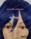 Free Iwatobi Swim Club Cosplay Rei Ryugazaki Dark Blue Wig