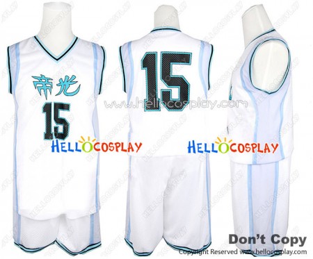 Kuroko Basketball Cosplay Teiko School Basketball Uniform