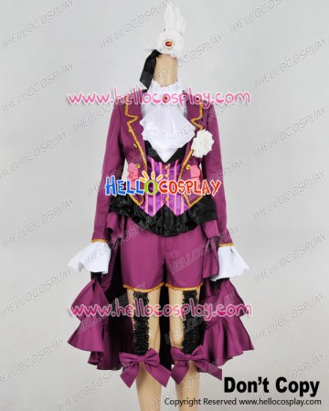 Black Butler 2 Cosplay Alois Trancy Purple Uniform Costume