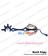 Kingdom Hearts Birth By Sleep Cosplay Weapons Aqua Keyblade