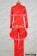 Star Wars Imperial Stormtrooper Officer Admiral Cosplay Costume Red