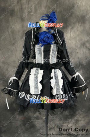 Vampire Knight Cosplay Yuki Cross Kuran Gothic Dress Costume