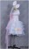 Vocaloid 2 Magnet Rin Kagamine Cosplay White Luxurious Dress