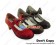Black IW Charlotte Bow Chunky Sweet Lolita Shoes