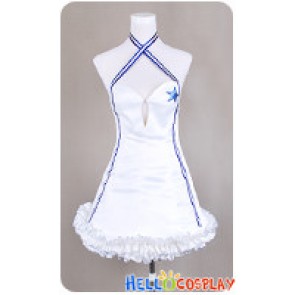 Vocaloid 2 Cosplay Miki White Tube Top Dress