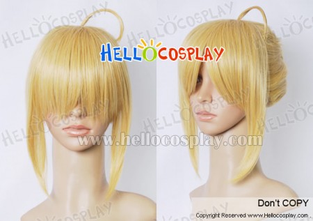 Fate Stay Night Cosplay Saber Wig