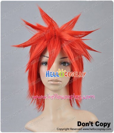 Red Short Cosplay Wig 009